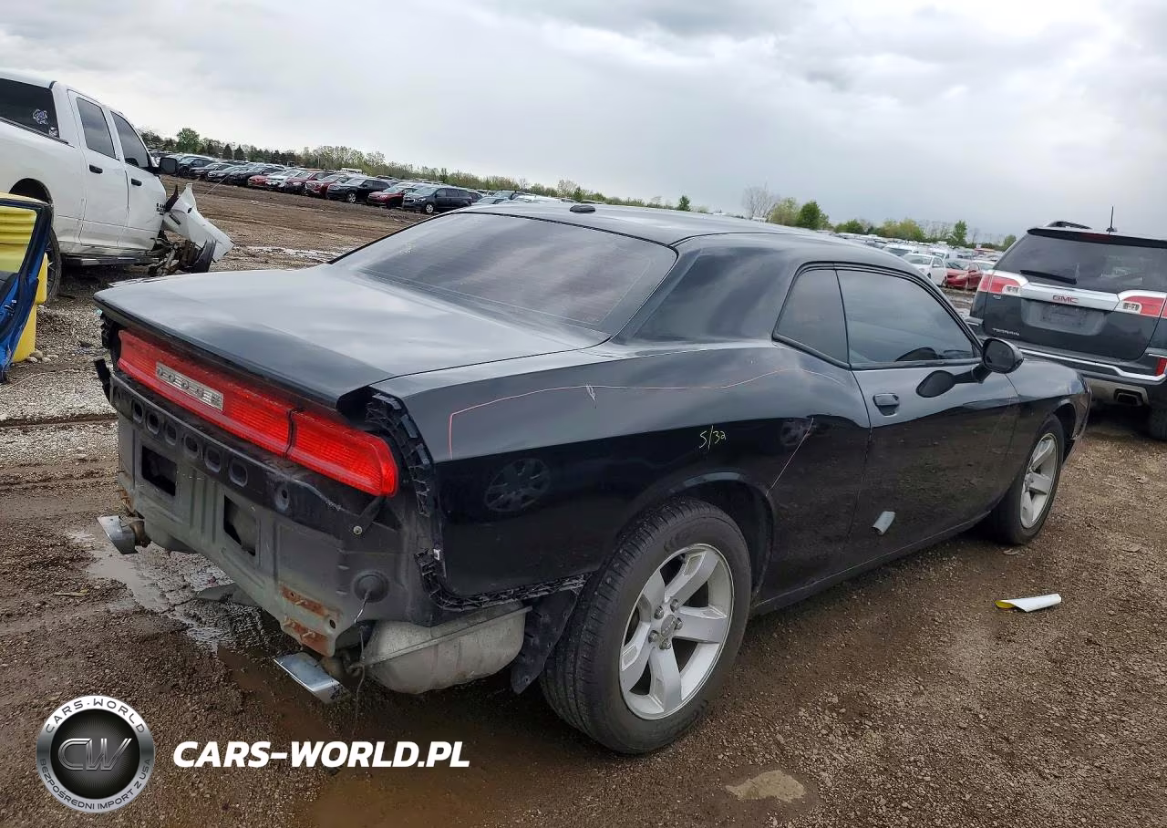 2014 Dodge Challenger Sxt VIN:2C3CDYAG5EH277391 - 3