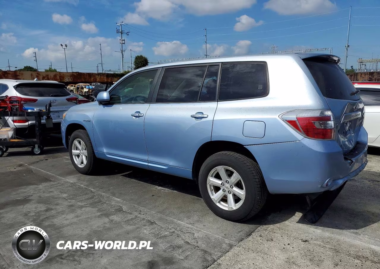 2009 Toyota Highlander Hybrid VIN:JTEEW41A292035638 - 2