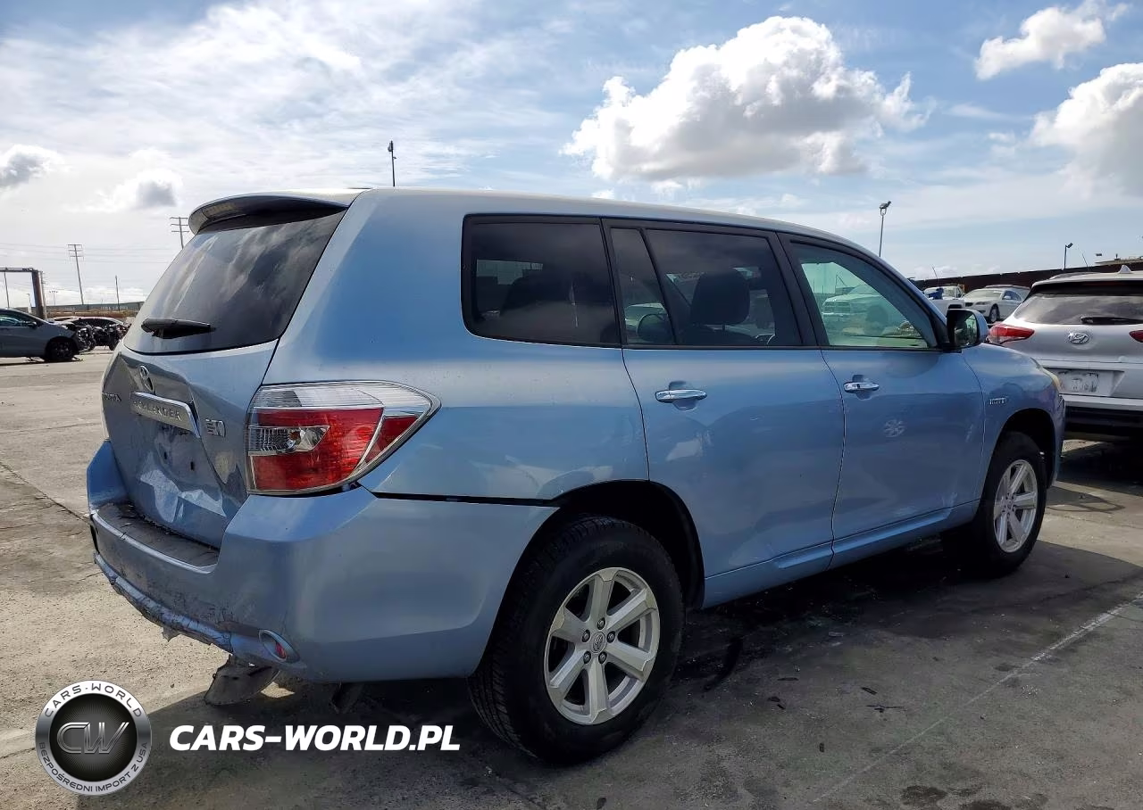 2009 Toyota Highlander Hybrid VIN:JTEEW41A292035638 - 3