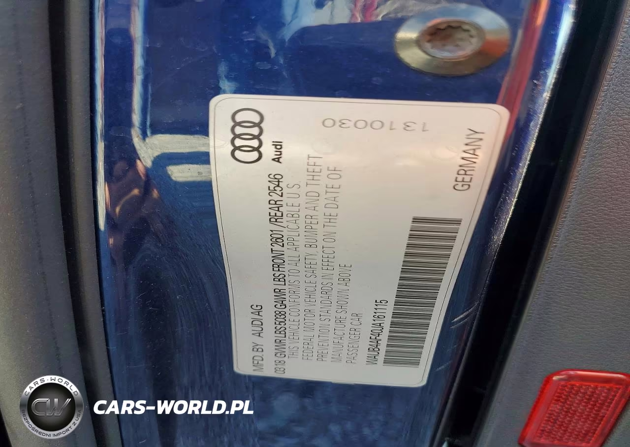 2018 Audi S4 Premium Plus VIN:WAUB4AF40JA161115 - 13