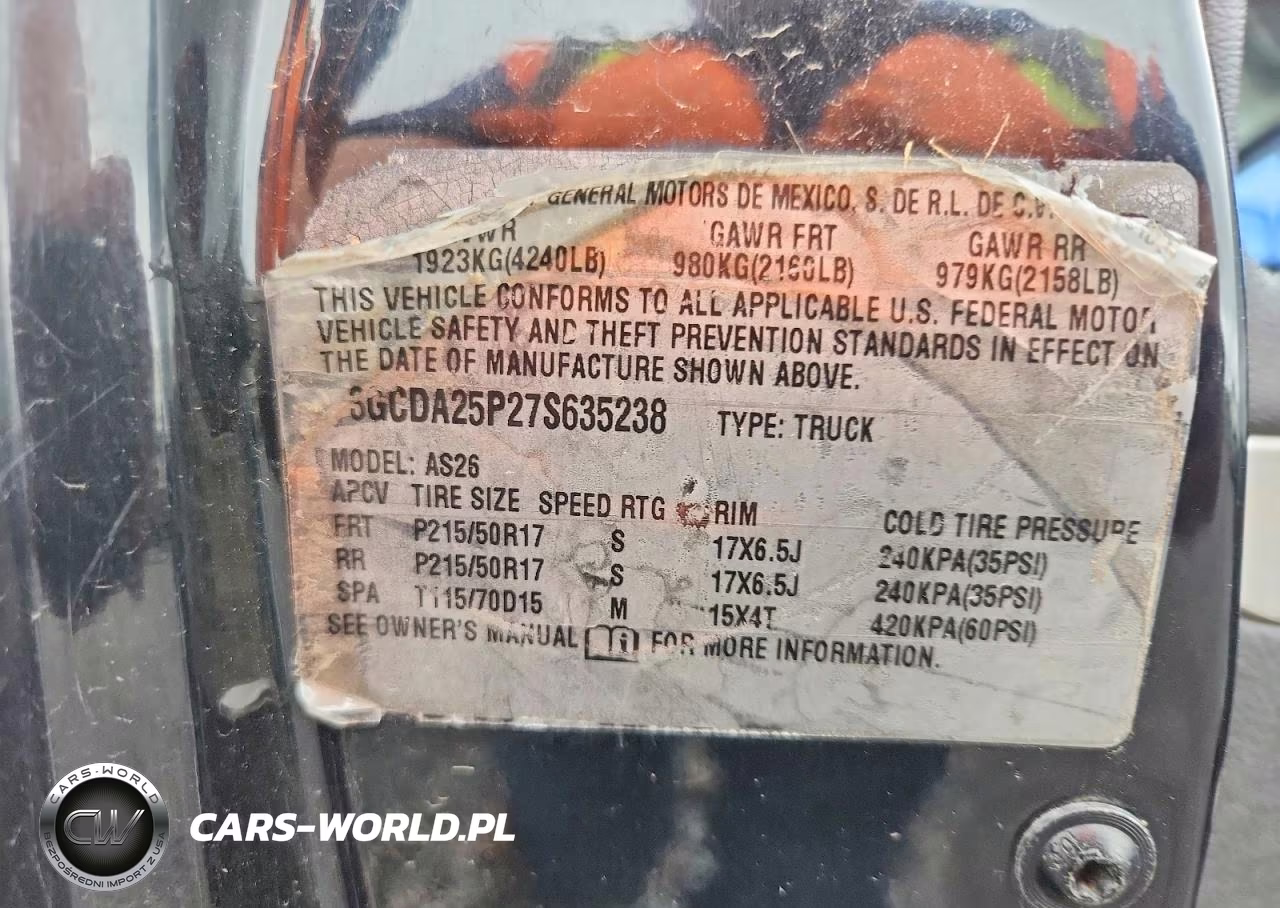 2007 Chevrolet Hhr Panel Lt VIN:3GCDA25P27S635238 - 13