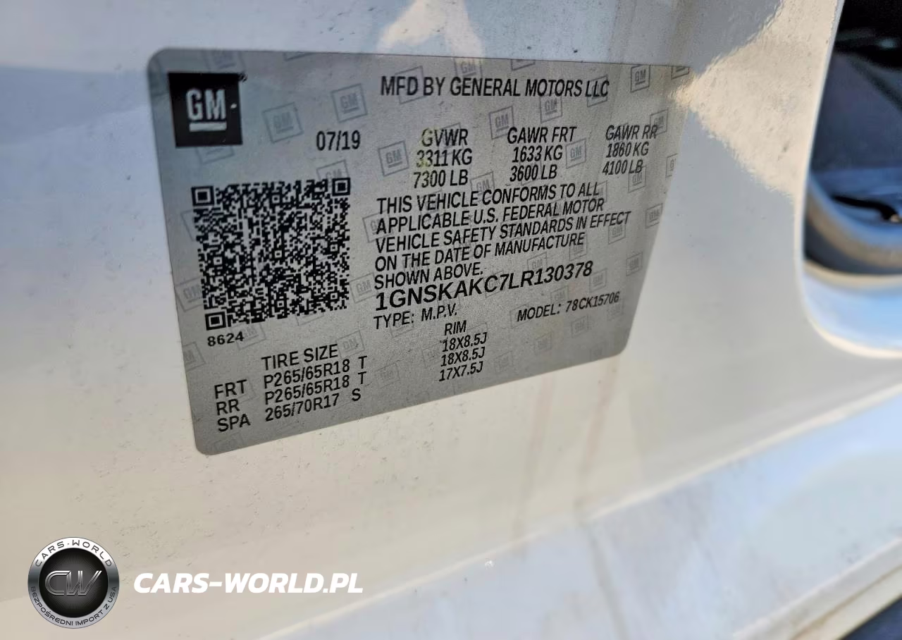 2020 Chevrolet Tahoe K1500 Ls VIN:1GNSKAKC7LR130378 - 13