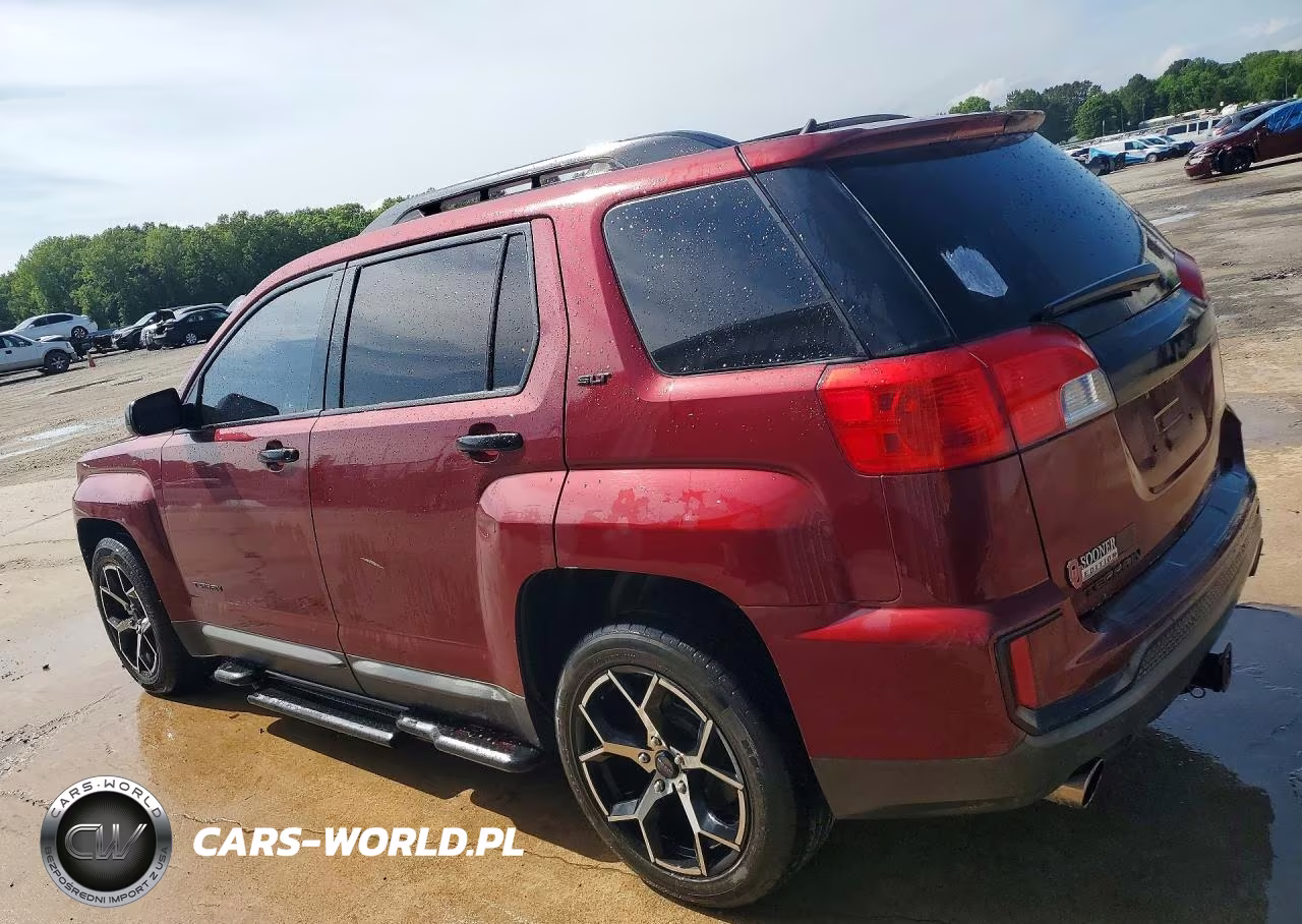 2016 GMC Terrain Slt VIN:2GKFLPE37G6249348 - 2