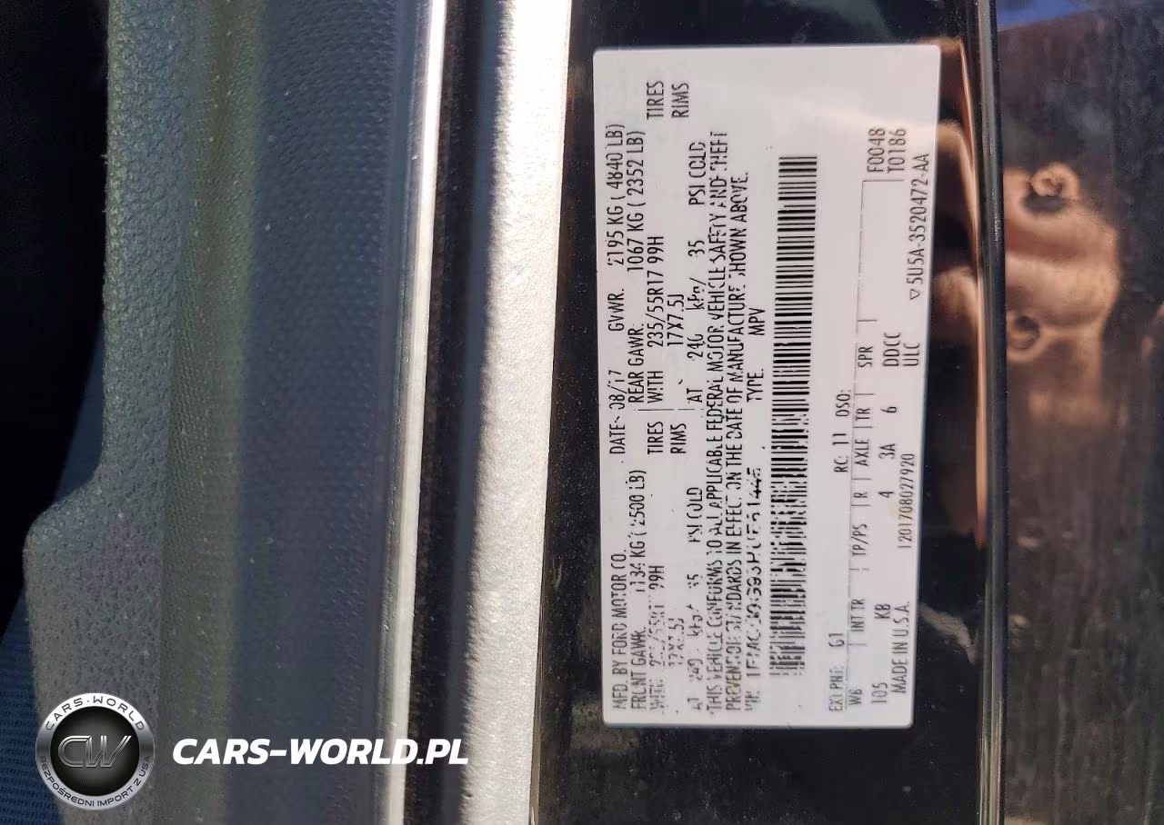 2017 Ford Escape Se VIN:1FMCU9G93HUE61445 - 13
