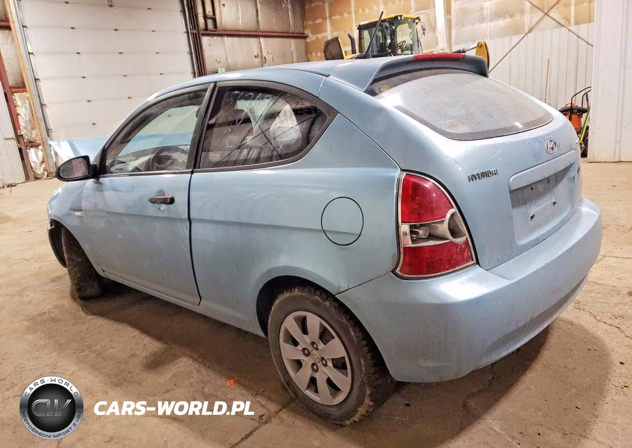 2009 Hyundai Accent Gs VIN:KMHCM36C59U130314 - 2