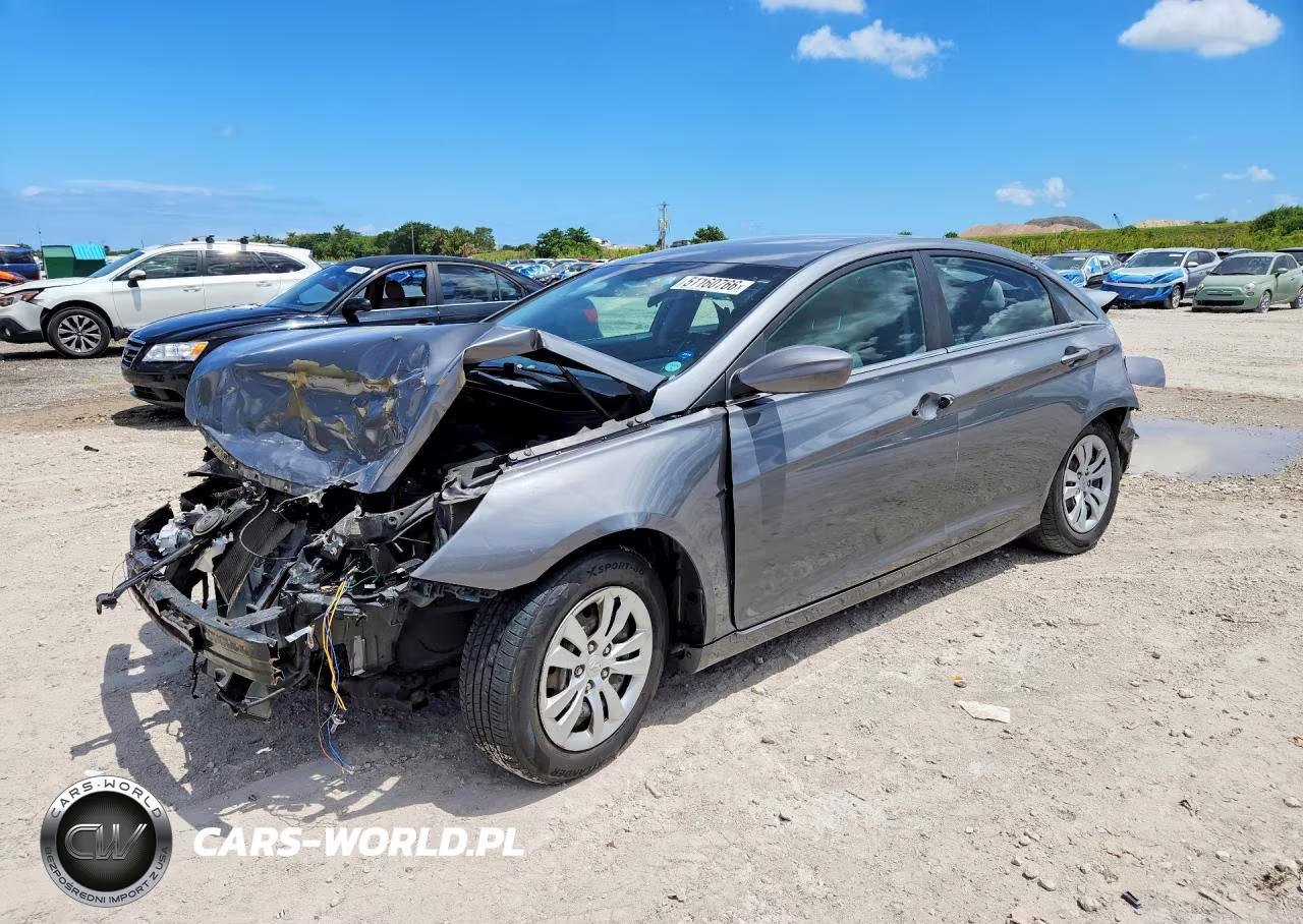 2011 Hyundai Sonata Gls Automatic VIN:5NPEB4AC2BH073506 - 1