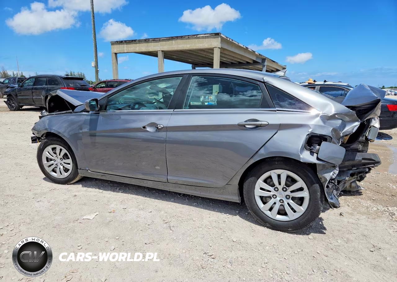 2011 Hyundai Sonata Gls Automatic VIN:5NPEB4AC2BH073506 - 2