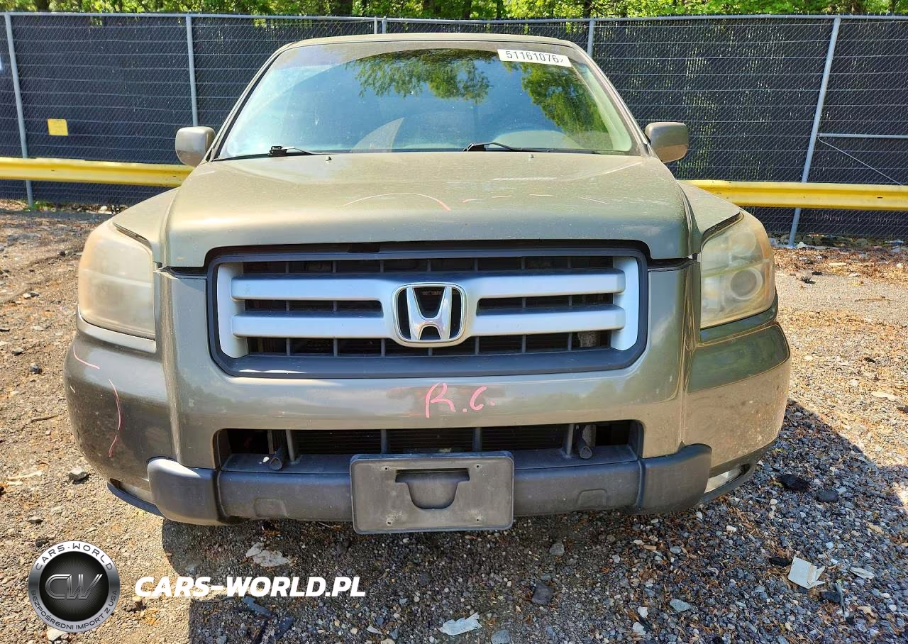 2007 Honda Pilot Exl VIN:5FNYF18507B007789 - 5