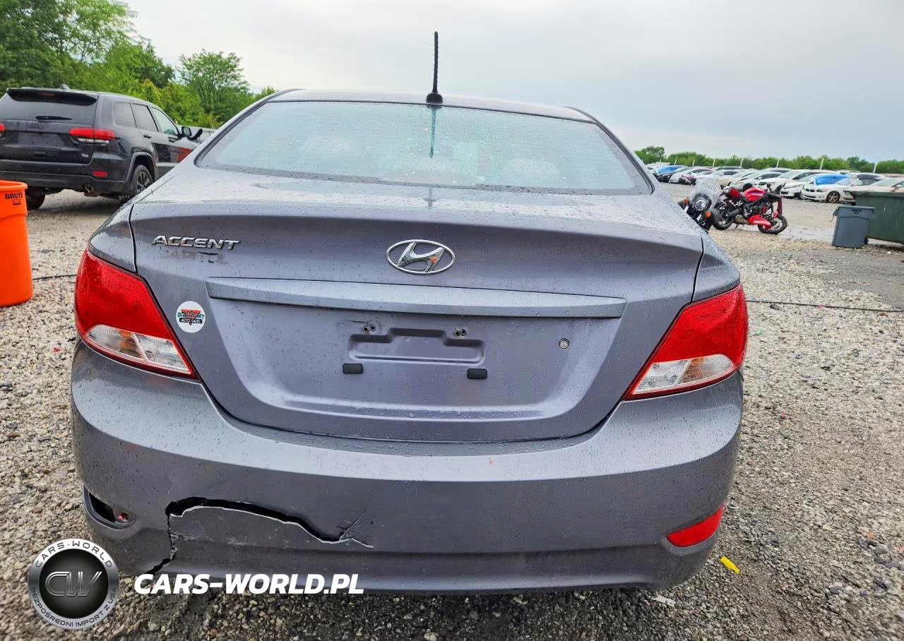 2017 Hyundai Accent Se VIN:KMHCT4AE6HU283283 - 6