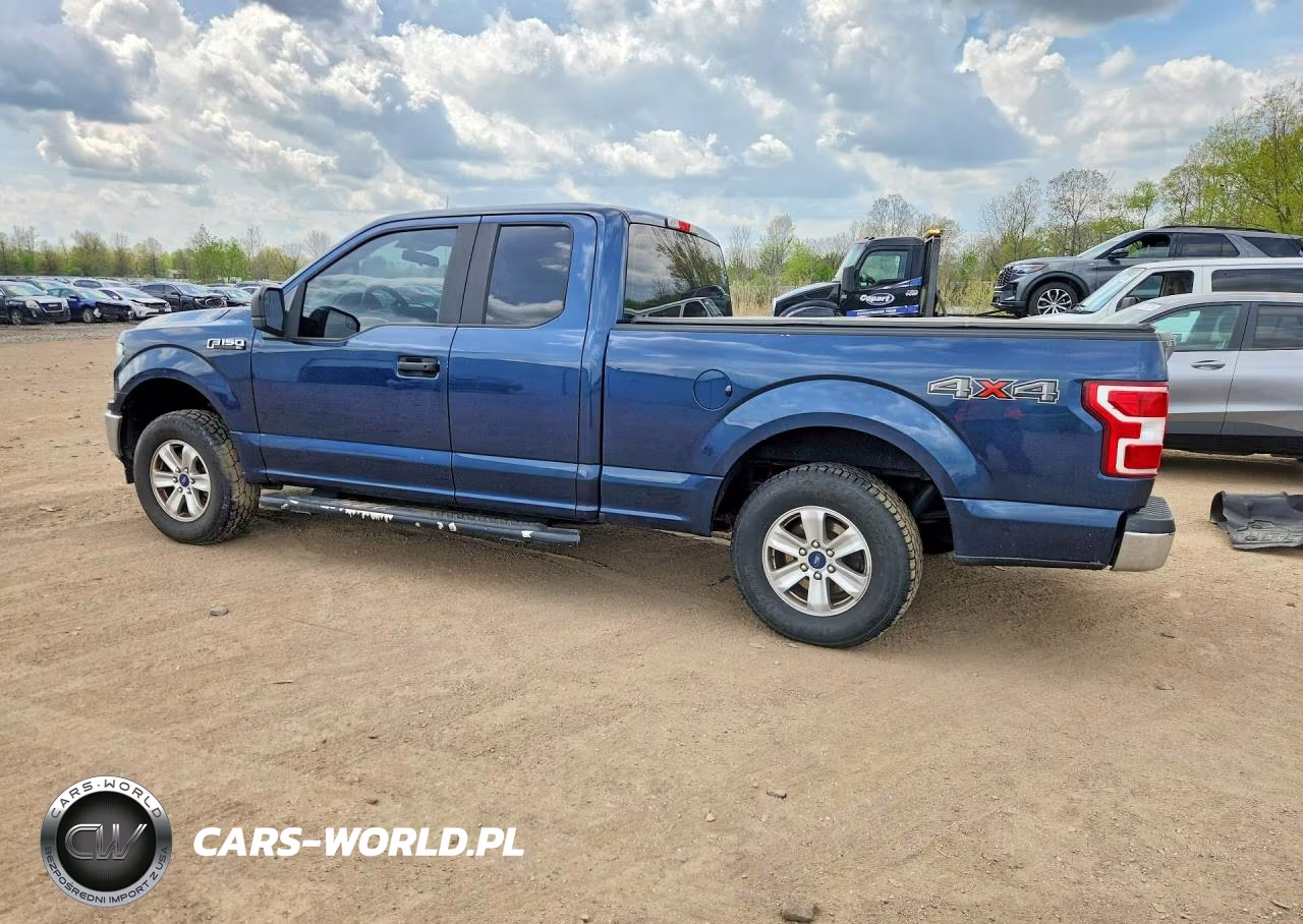2018 Ford F150 Super Cab VIN:1FTEX1EB2JFE43007 - 2