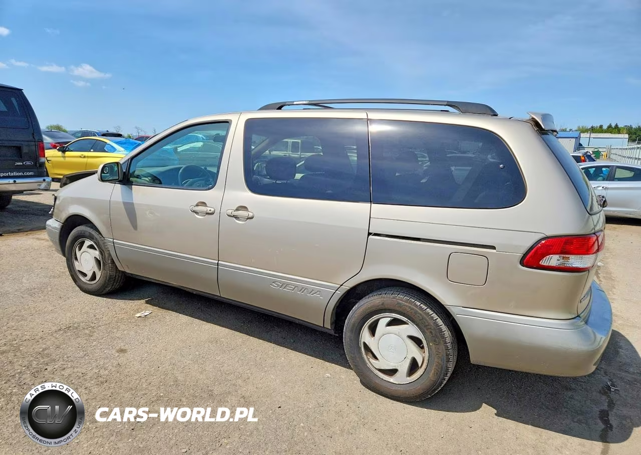 2002 Toyota Sienna Le VIN:4T3ZF13C62U507582 - 2