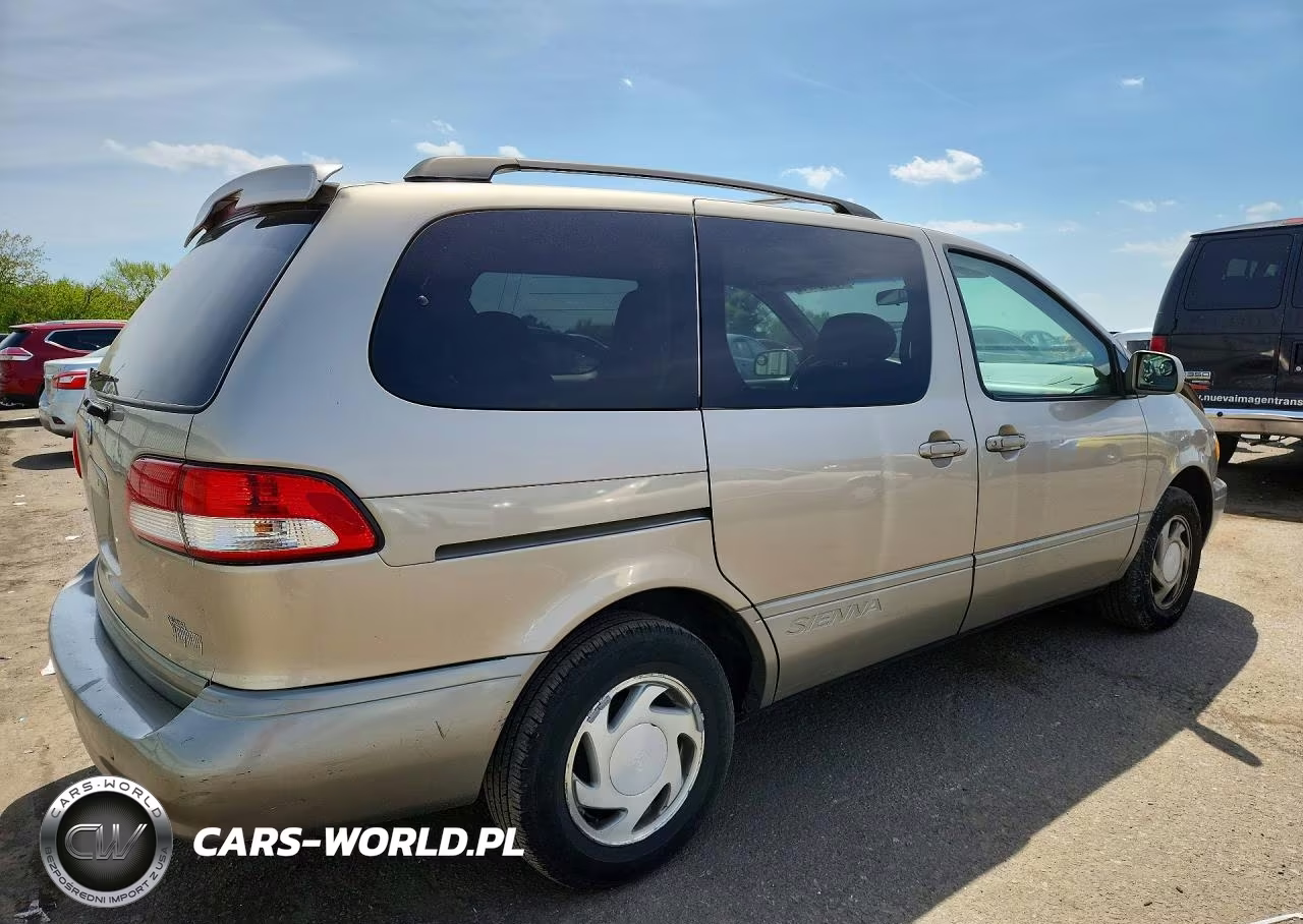 2002 Toyota Sienna Le VIN:4T3ZF13C62U507582 - 3