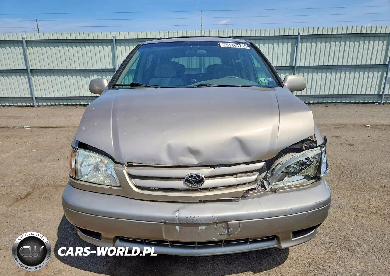 2002 Toyota Sienna Le VIN:4T3ZF13C62U507582 - 5