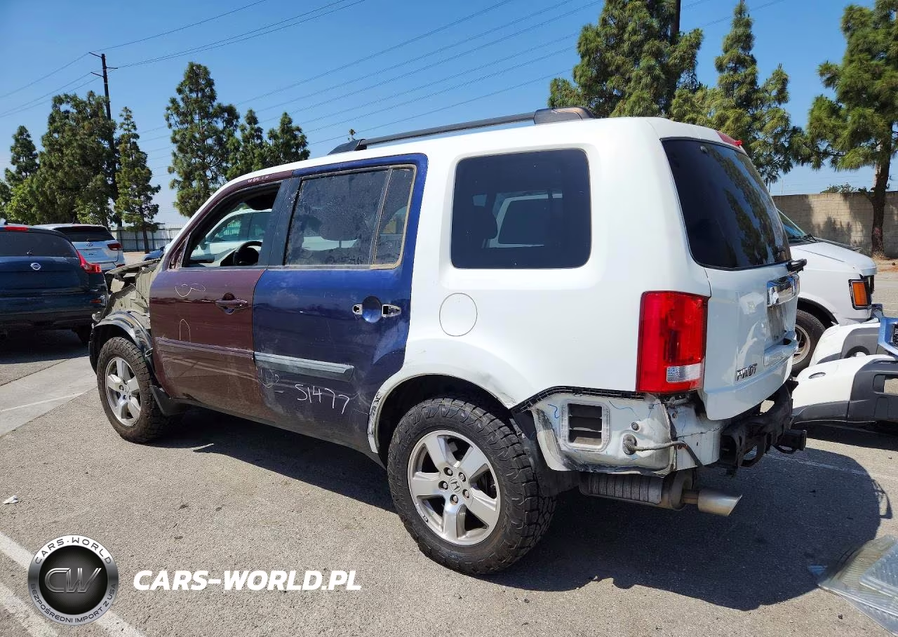 2011 Honda Pilot Exl VIN:5FNYF3H54BB014846 - 2