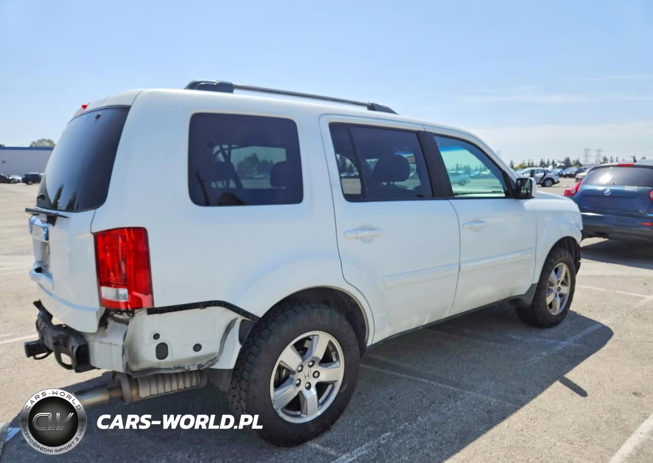 2011 Honda Pilot Exl VIN:5FNYF3H54BB014846 - 3
