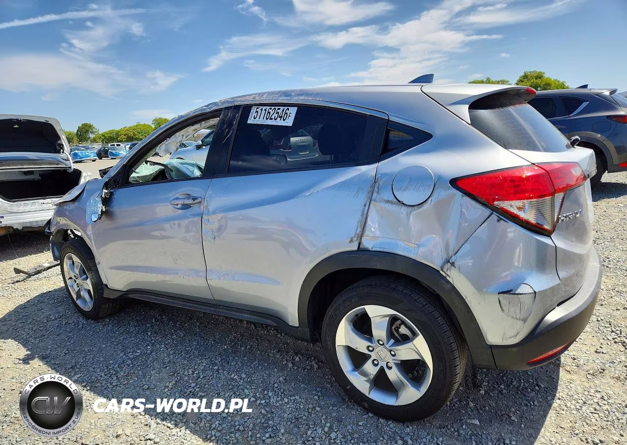 2021 Honda Hr-V Lx VIN:3CZRU5H36MM709858 - 2