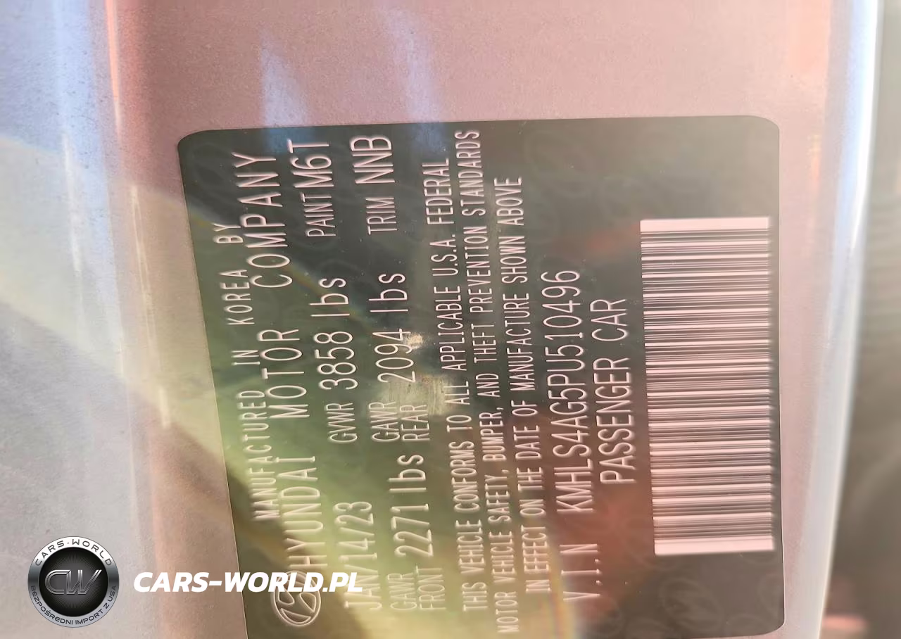 2023 Hyundai Elantra Sel VIN:KMHLS4AG5PU510496 - 12