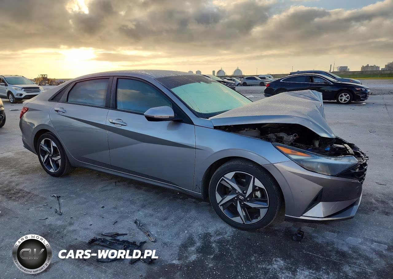 2023 Hyundai Elantra Sel VIN:KMHLS4AG5PU510496 - 4