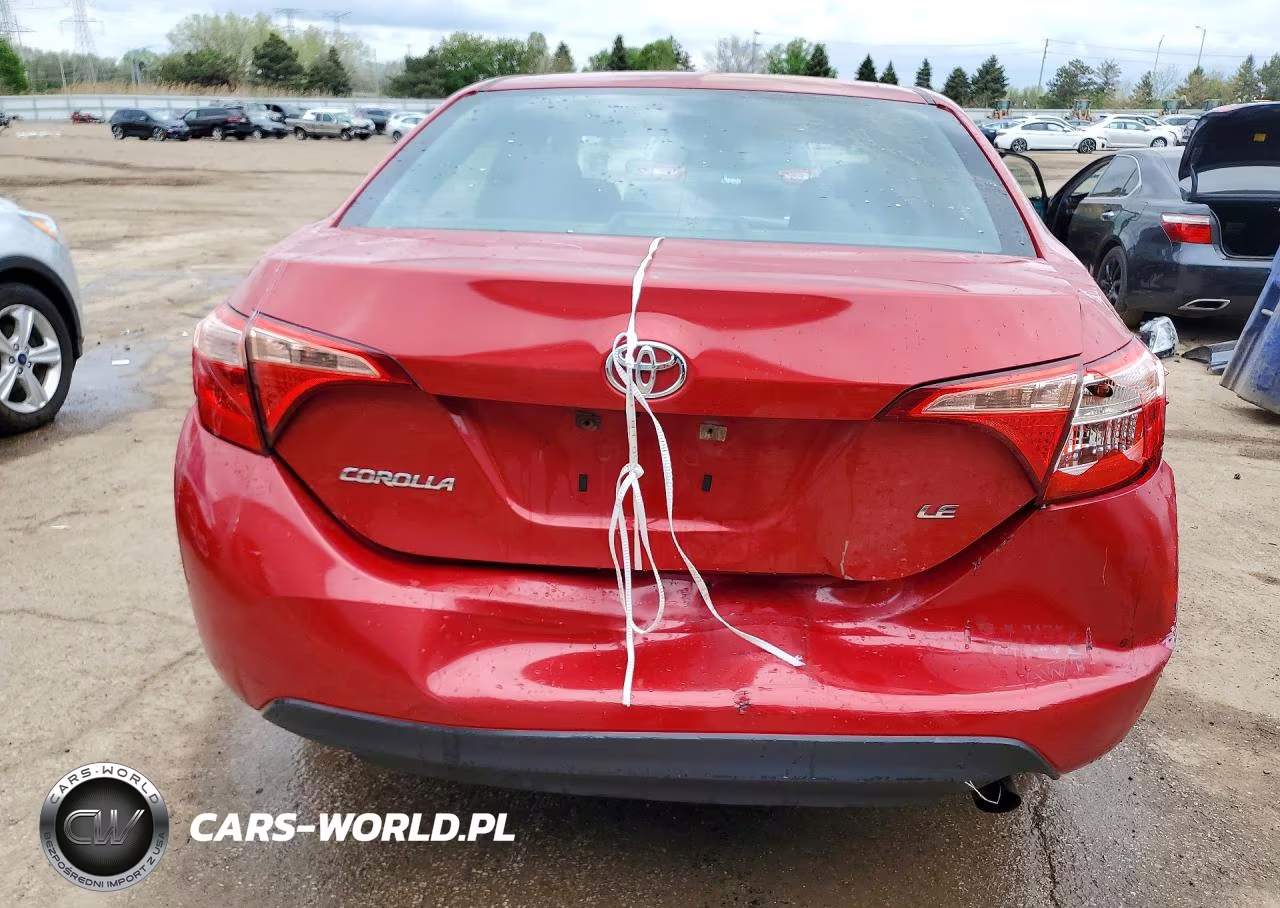 2017 Toyota Corolla Le VIN:5YFBURHE6HP656576 - 6