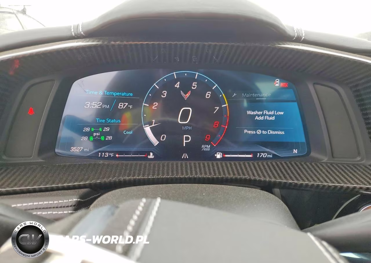 2024 Chevrolet Corvette Z06 3Lz VIN:1G1YF2D33R5607259 - 9