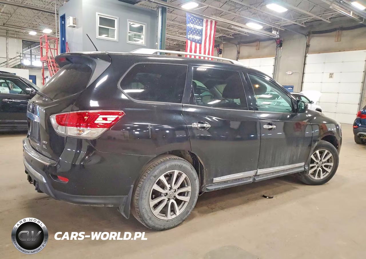 2014 Nissan Pathfinder Sl VIN:5N1AR2MM6EC643442 - 3