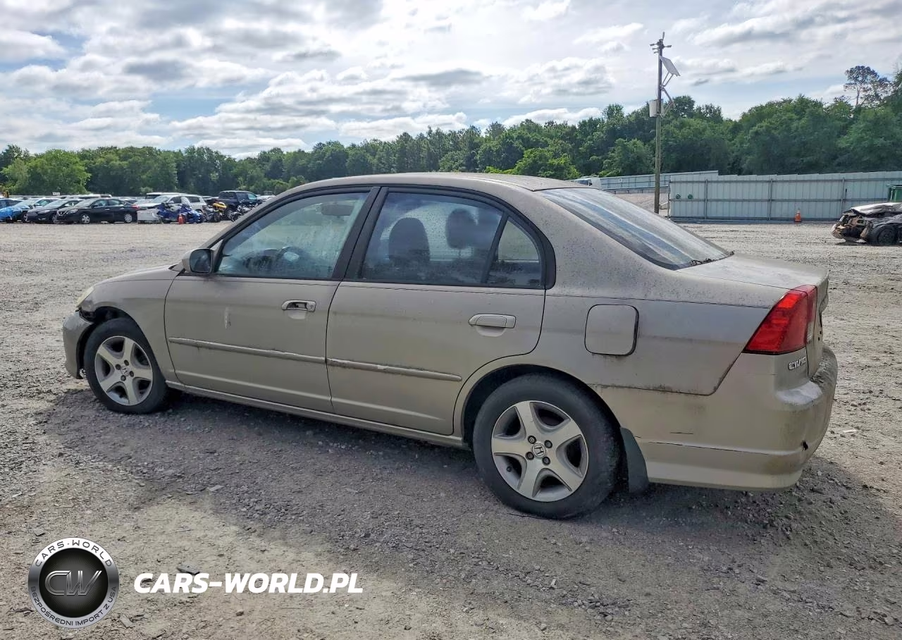2004 Honda Civic Ex VIN:2HGES267X4H501562 - 2