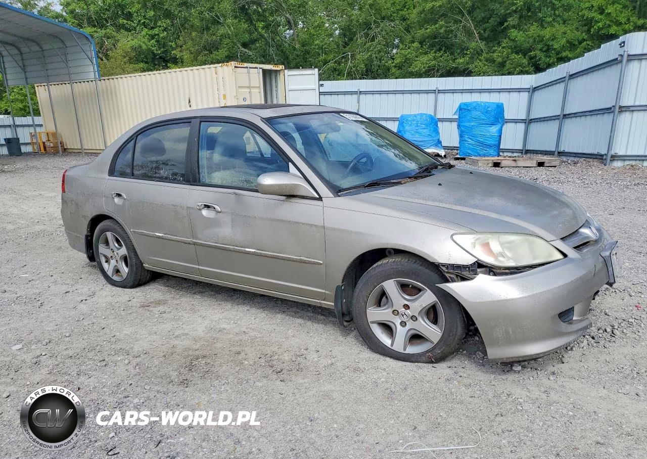 2004 Honda Civic Ex VIN:2HGES267X4H501562 - 4