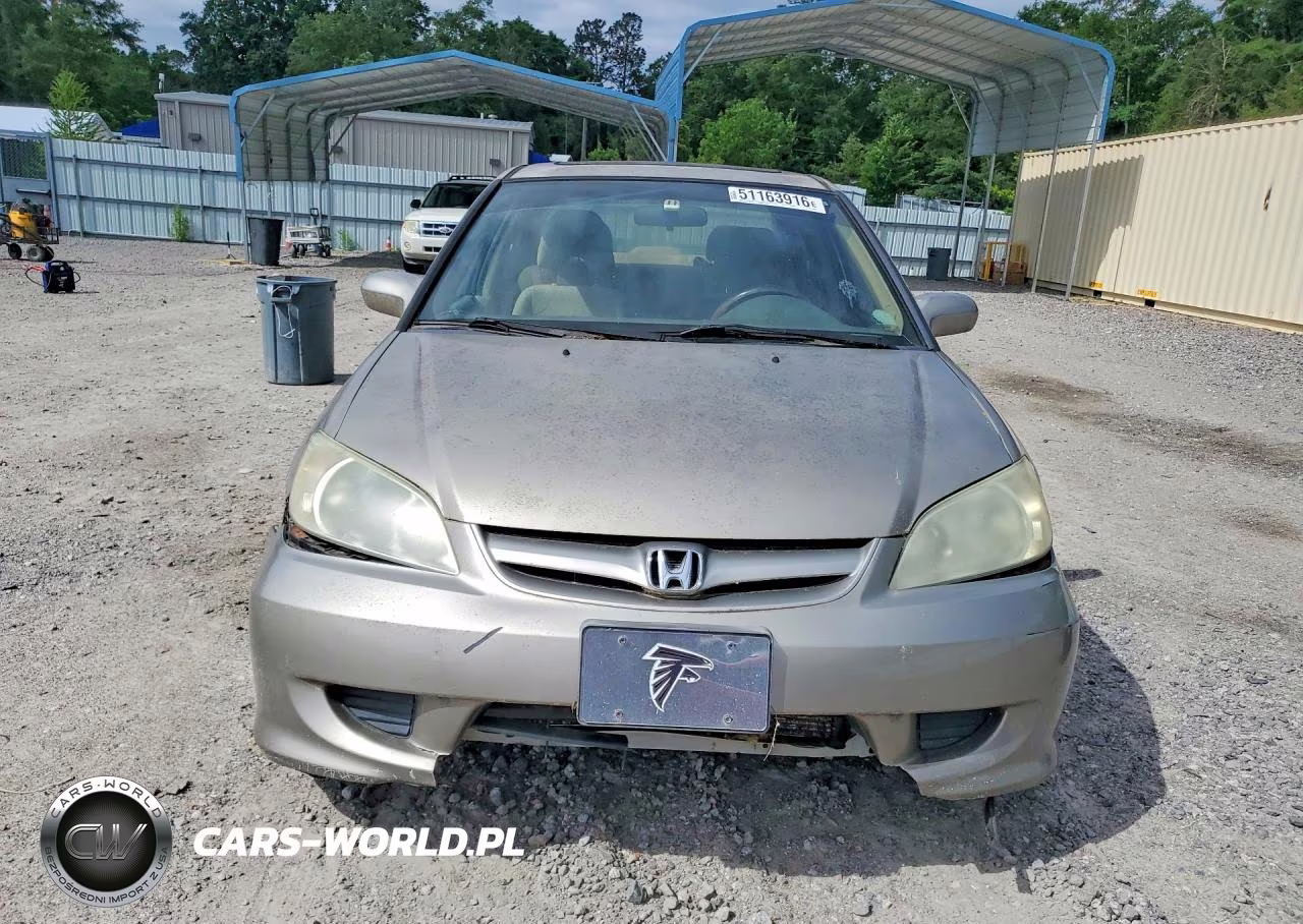 2004 Honda Civic Ex VIN:2HGES267X4H501562 - 5