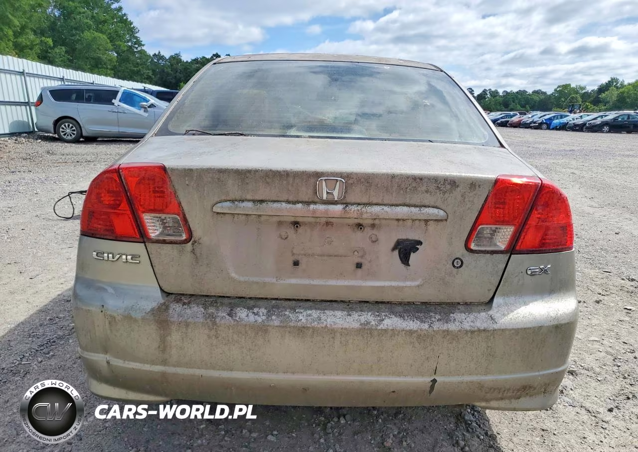 2004 Honda Civic Ex VIN:2HGES267X4H501562 - 6