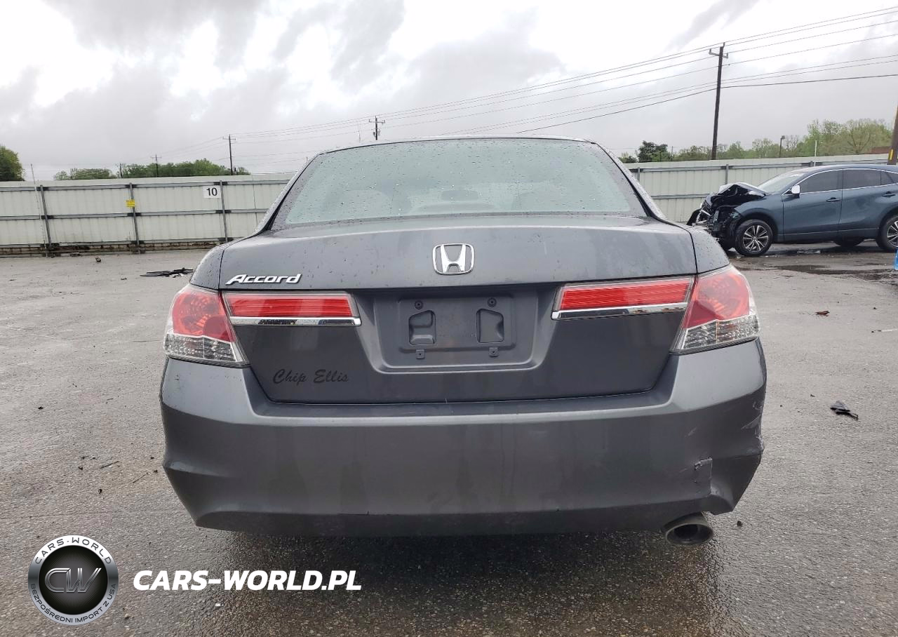 2012 Honda Accord Ex VIN:1HGCP2F75CA089945 - 6