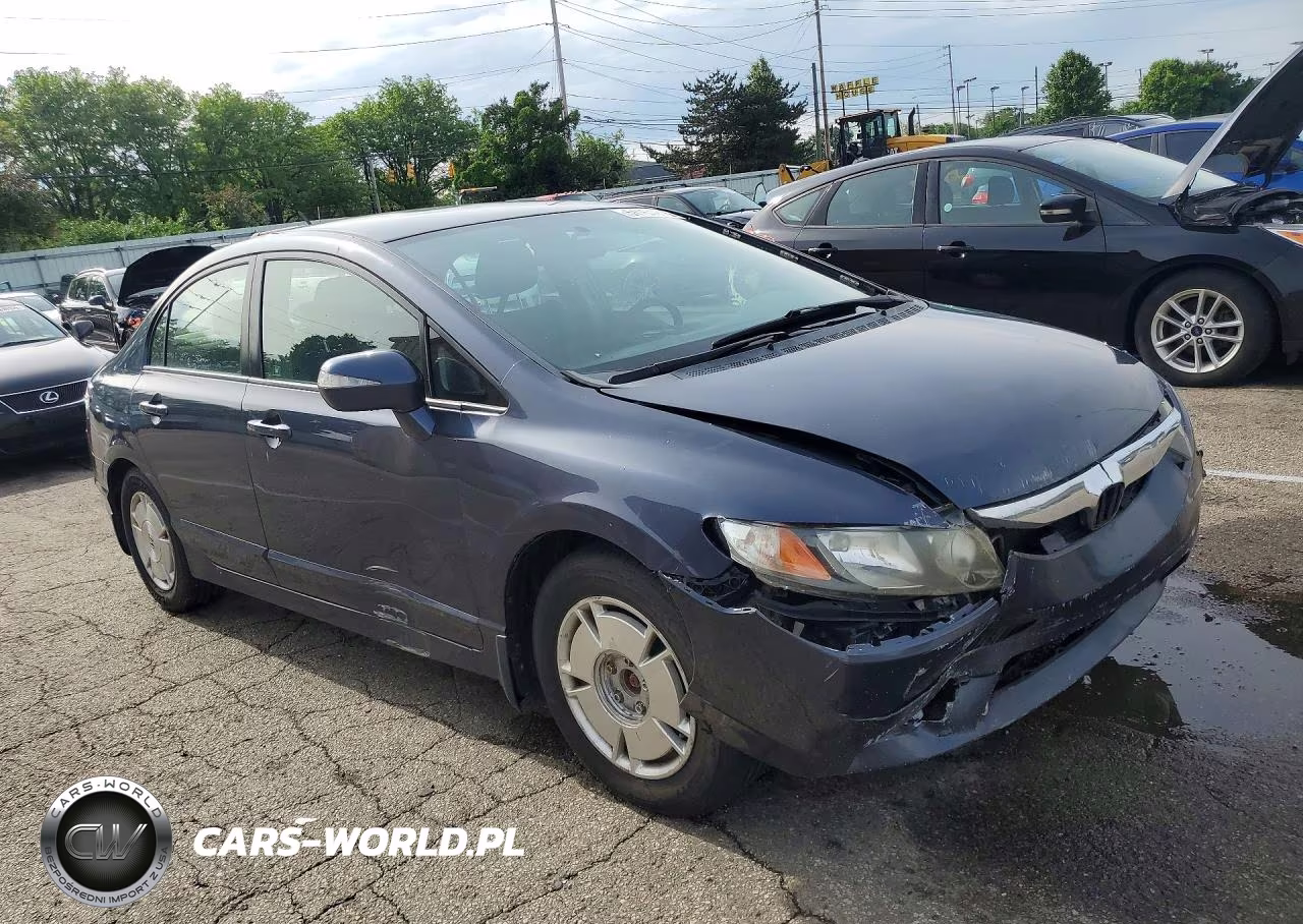 2009 Honda Civic Hybrid VIN:JHMFA36269S013675 - 4