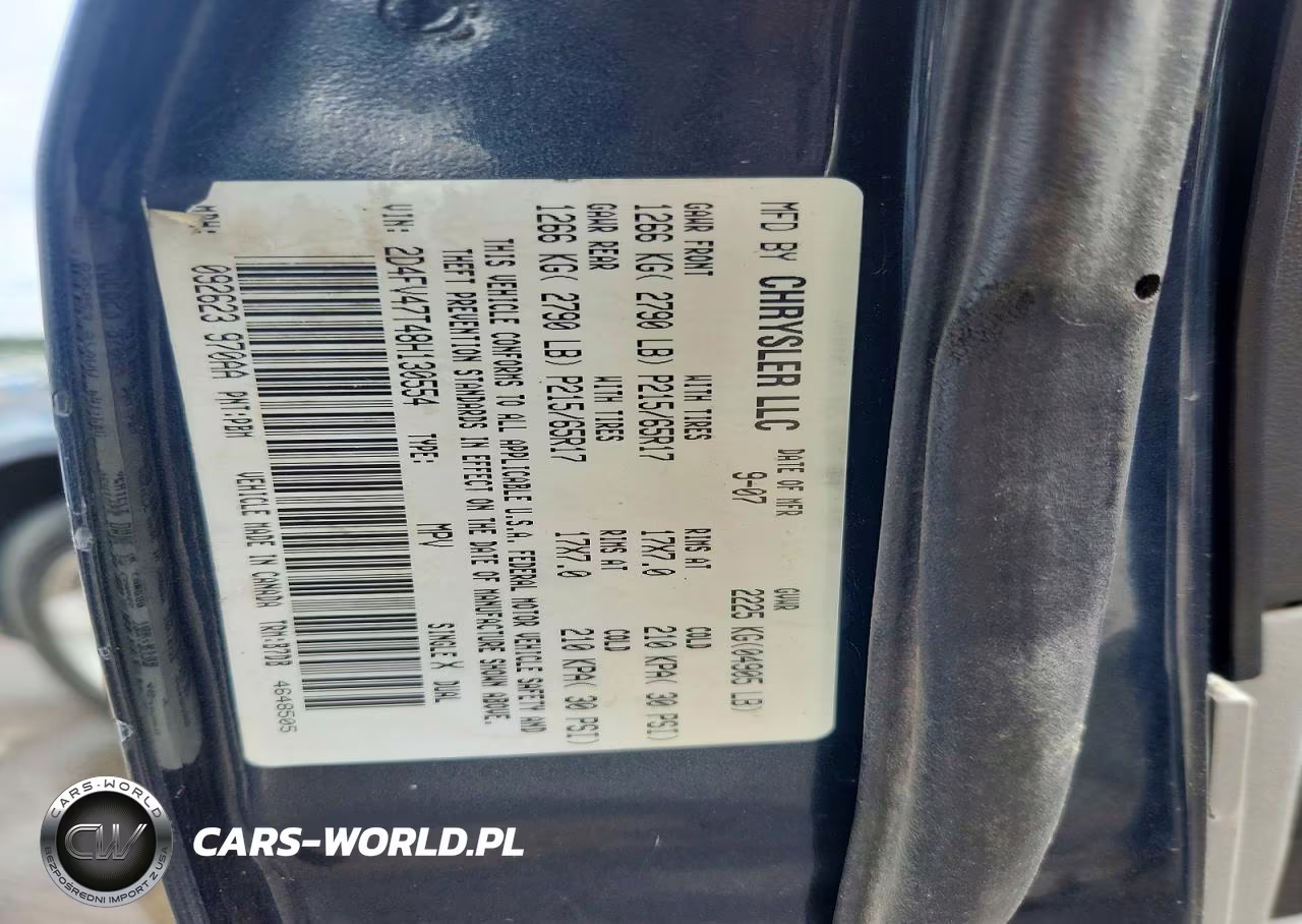 2008 Dodge Magnum VIN:2D4FV47T48H130554 - 13