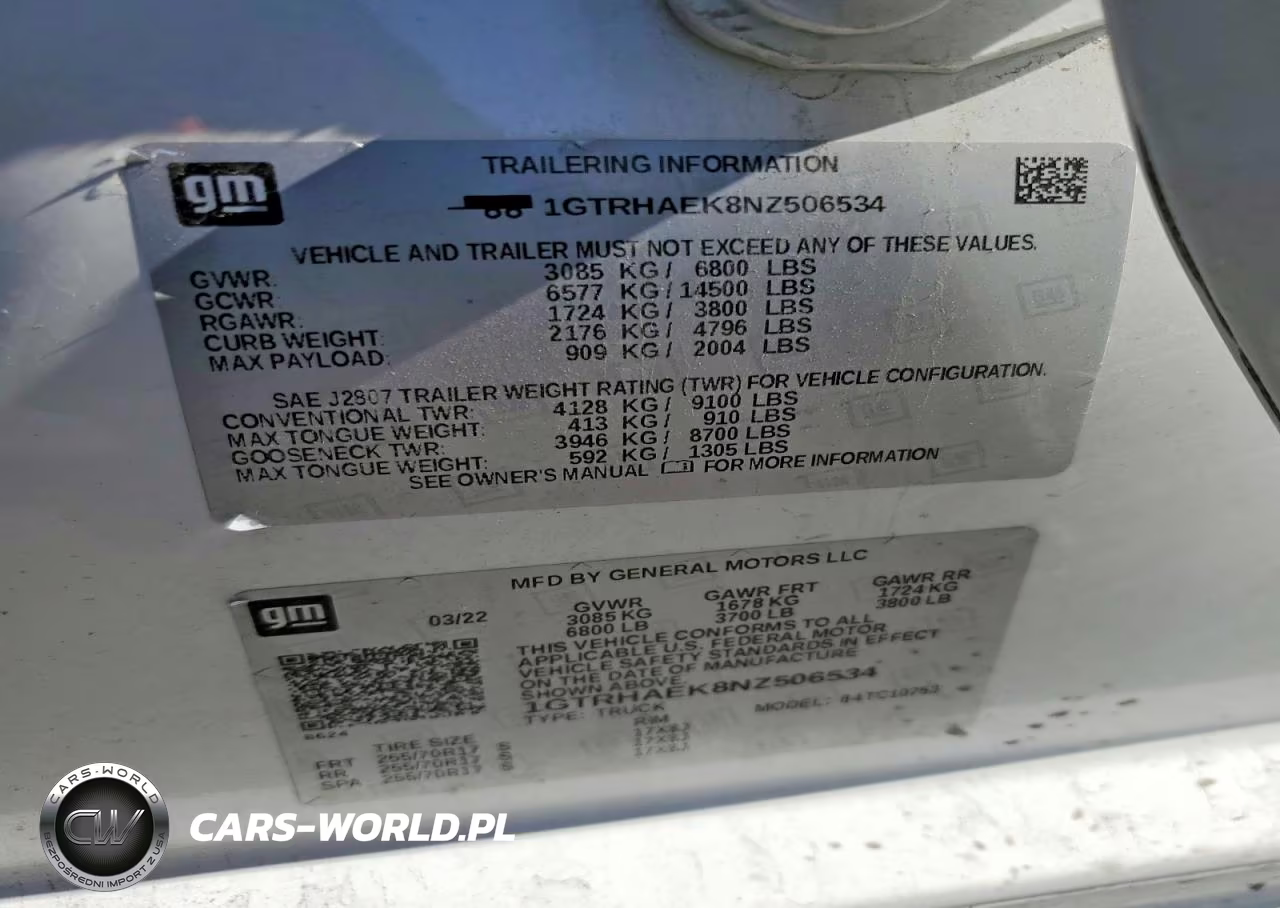 2022 GMC Sierra C1500 VIN:1GTRHAEK8NZ506534 - 12