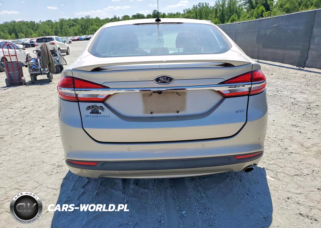 2017 Ford Fusion Se VIN:3FA6P0H73HR203702 - 6