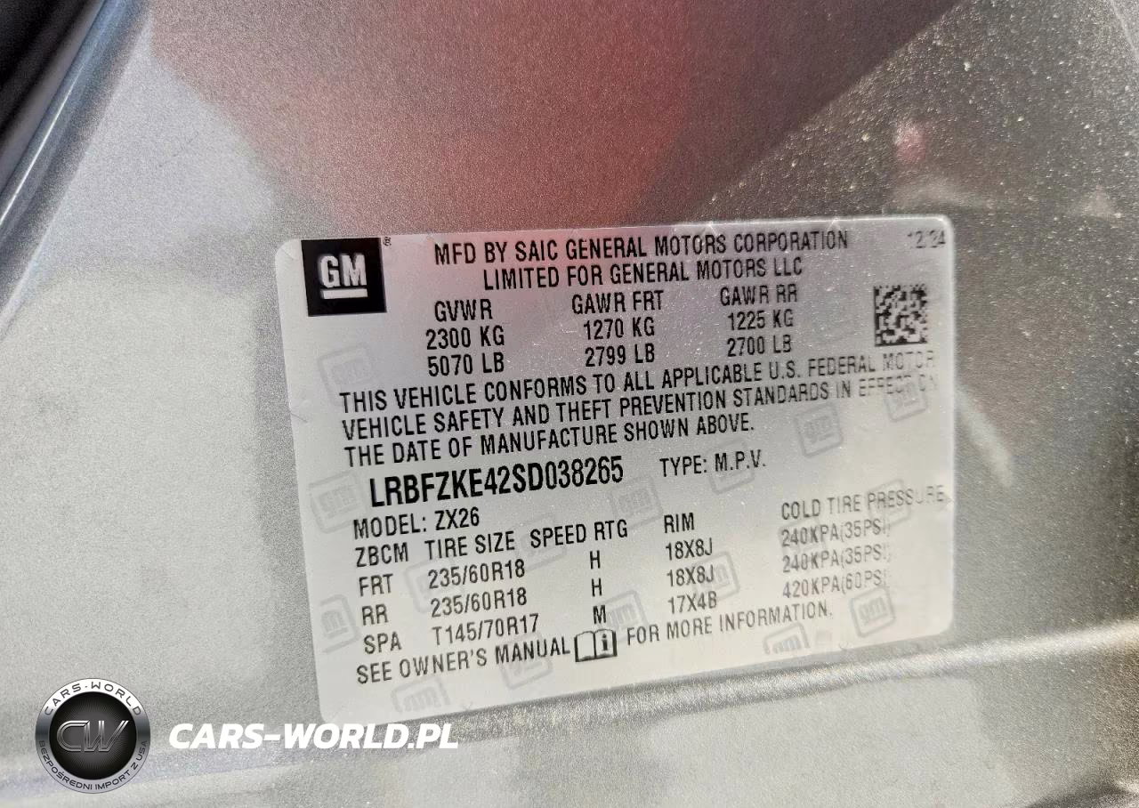2025 Buick Envision Preferred VIN:LRBFZKE42SD038265 - 13