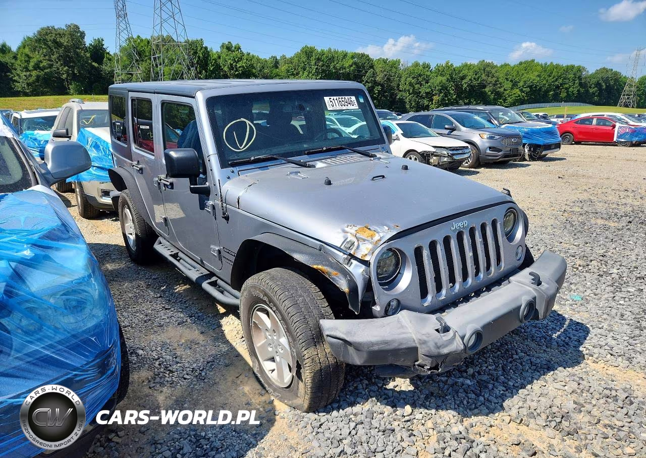 2018 Jeep Wrangler Unlimited Sport VIN:1C4BJWDG3JL809637 - 4