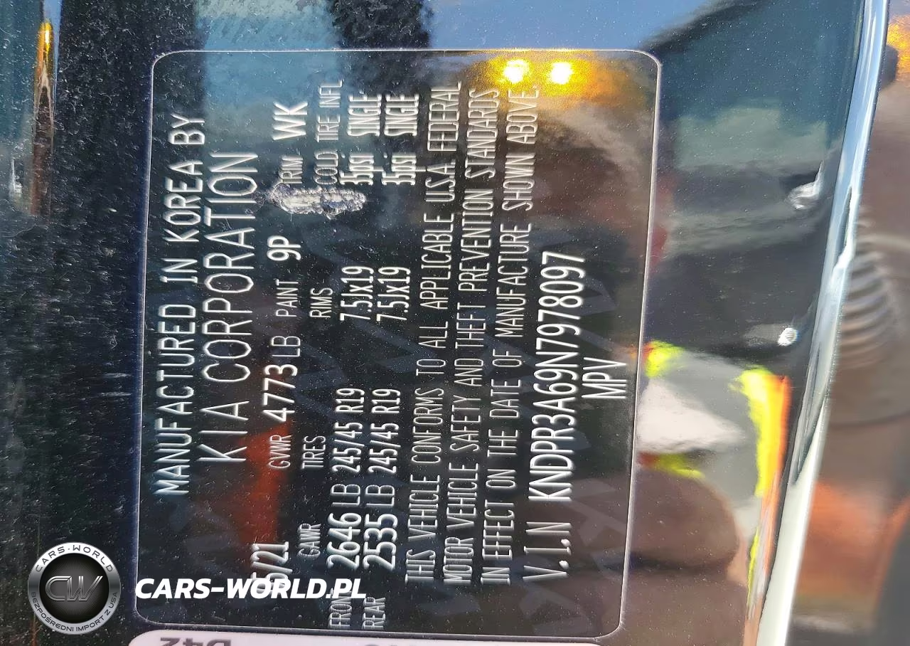 2022 Kia Sportage Sx VIN:KNDPR3A69N7978097 - 13