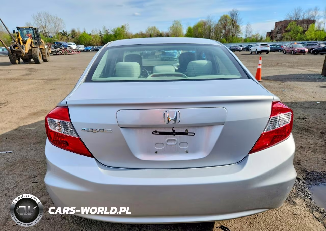 2012 Honda Civic Lx VIN:2HGFB2F58CH599055 - 6