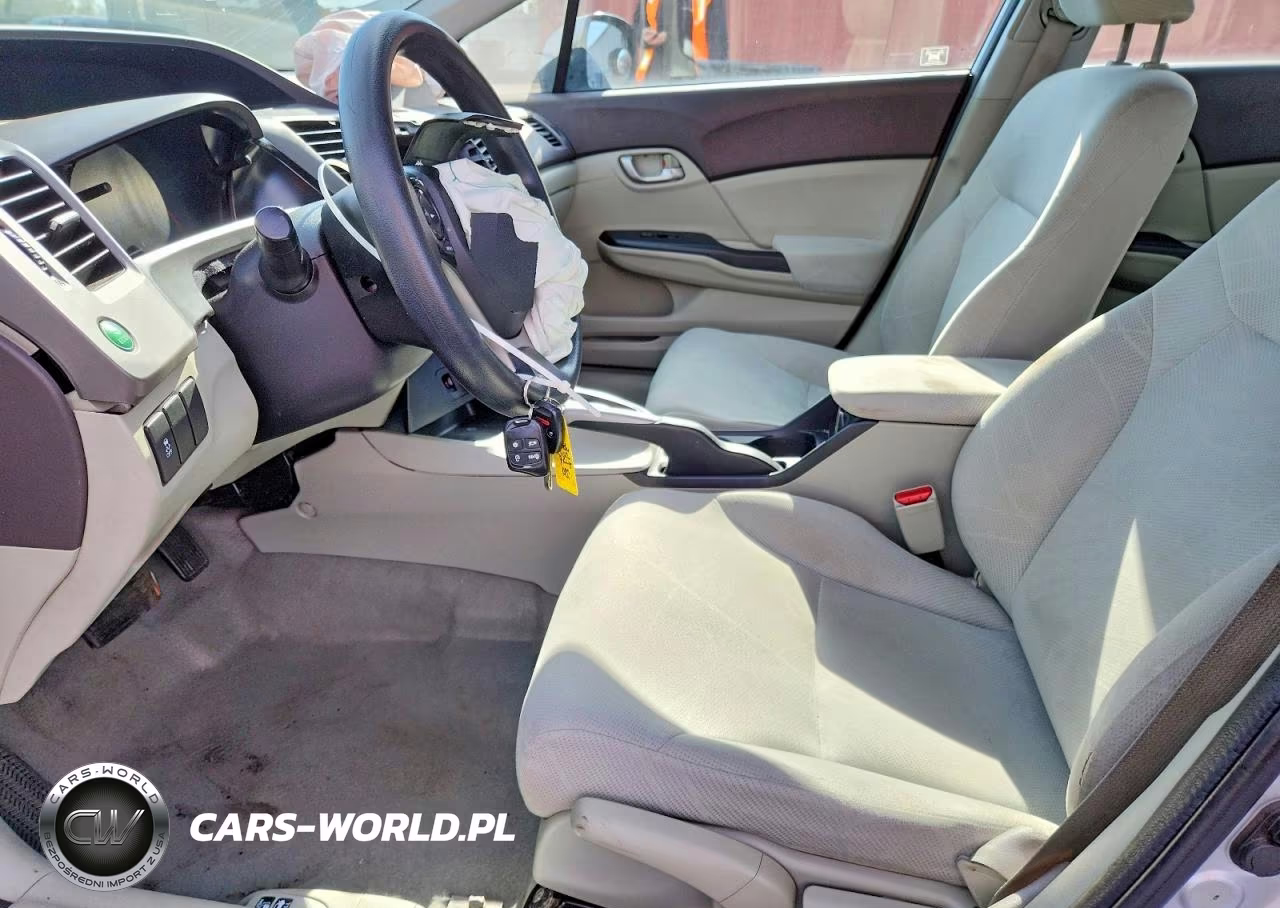 2012 Honda Civic Lx VIN:2HGFB2F58CH599055 - 7