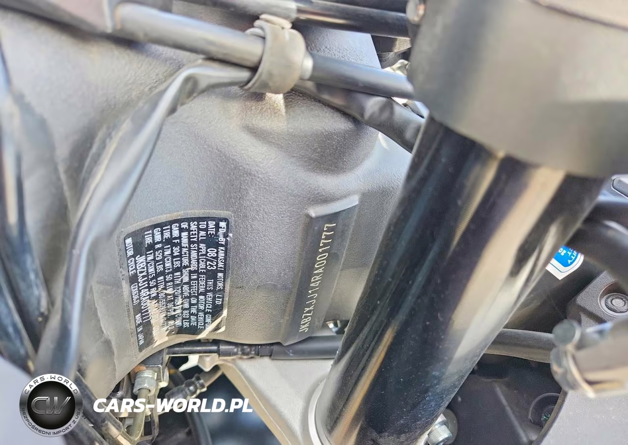 2024 Kawasaki Zx636 K VIN:JKBZXJJ14RA001777 - 8