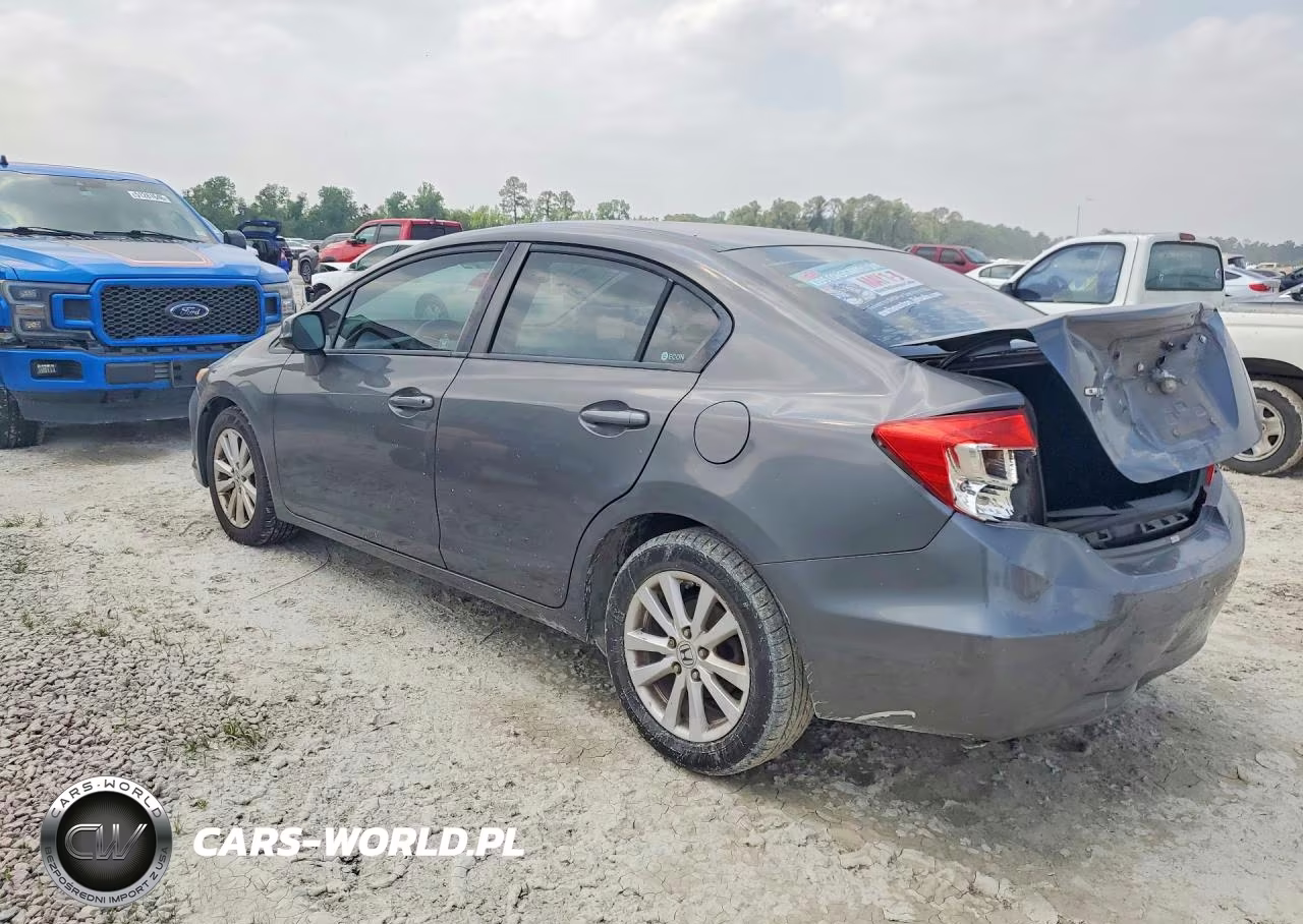 2012 Honda Civic Ex VIN:2HGFB2F82CH597201 - 2