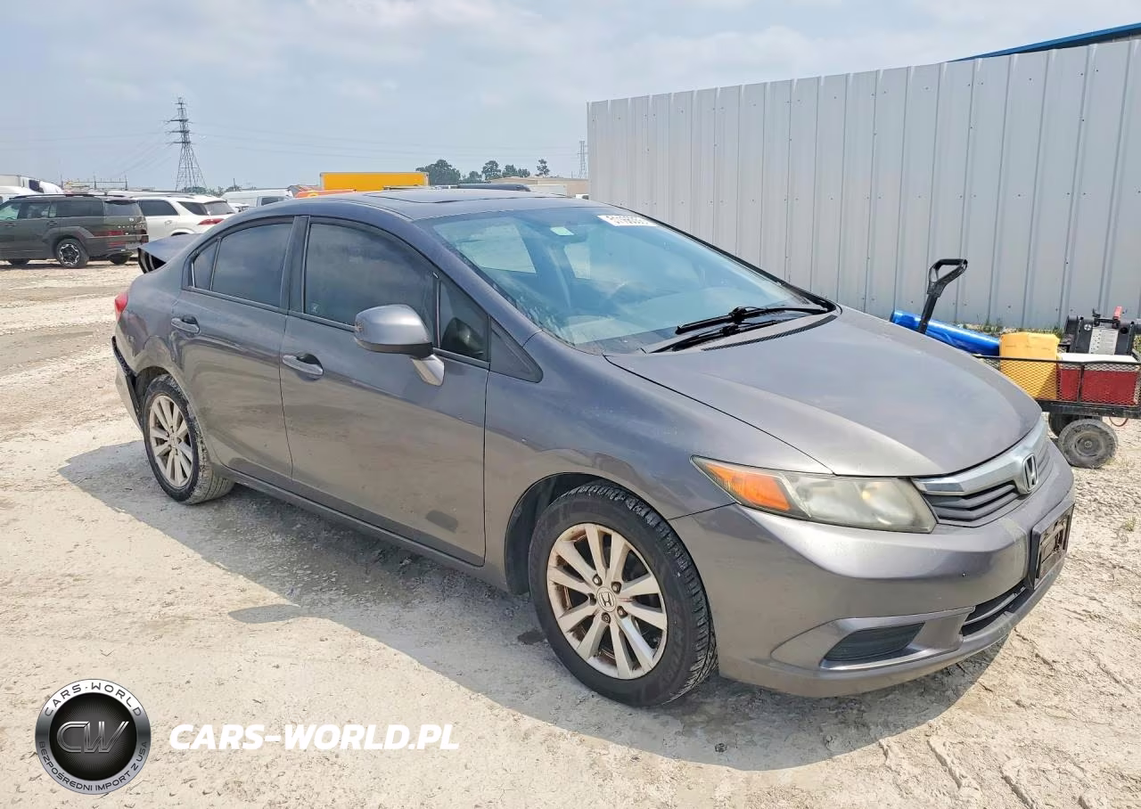 2012 Honda Civic Ex VIN:2HGFB2F82CH597201 - 4