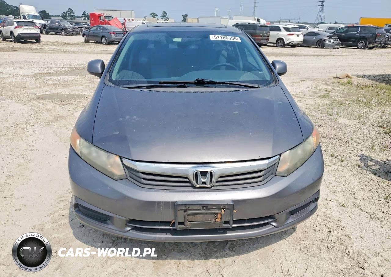 2012 Honda Civic Ex VIN:2HGFB2F82CH597201 - 5