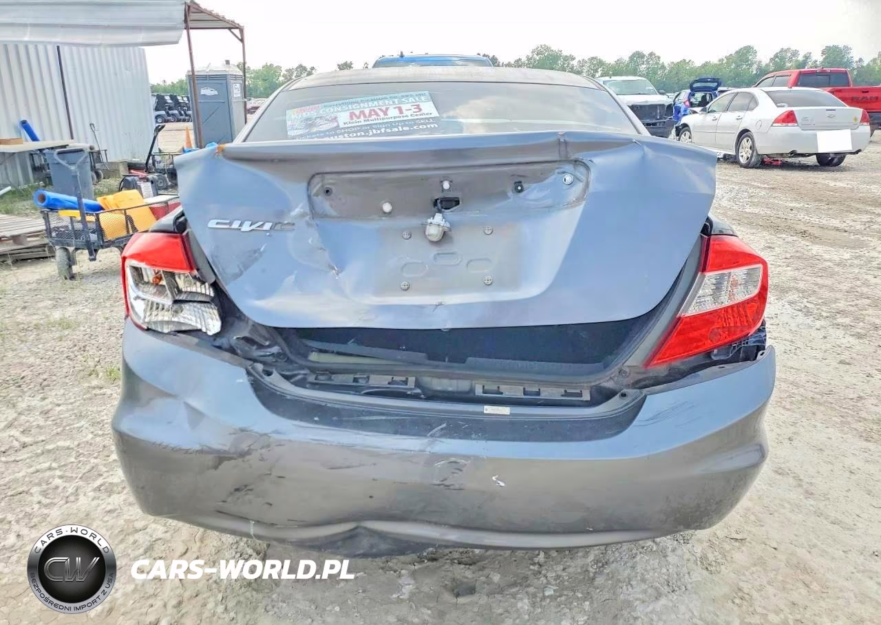 2012 Honda Civic Ex VIN:2HGFB2F82CH597201 - 6