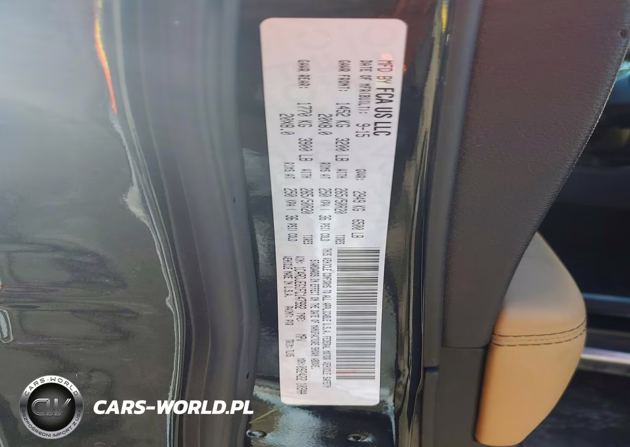 2015 Dodge Durango Citadel VIN:1C4RDJEG1FC147992 - 12