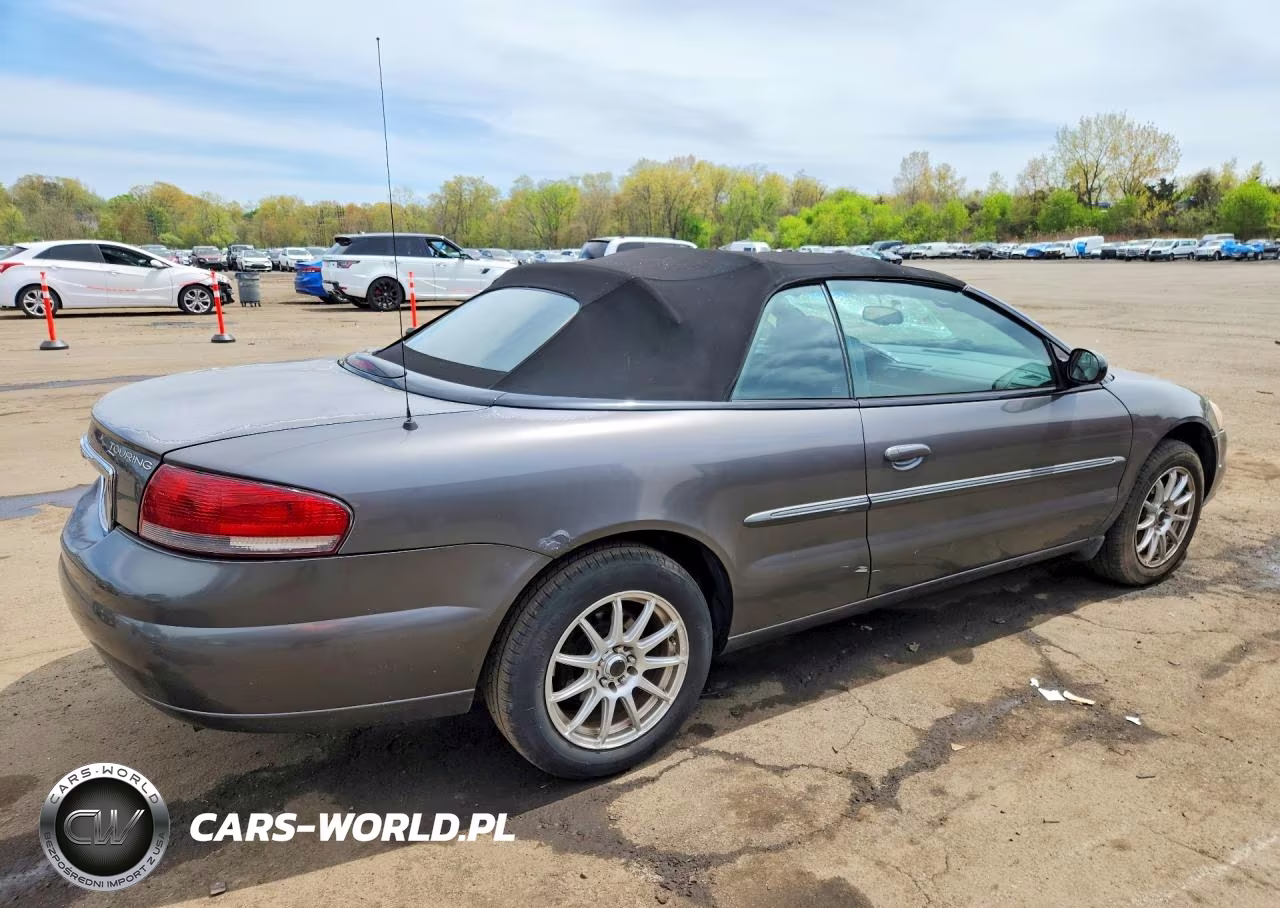 2004 Chrysler Sebring Lxi VIN:1C3EL55R04N412787 - 3