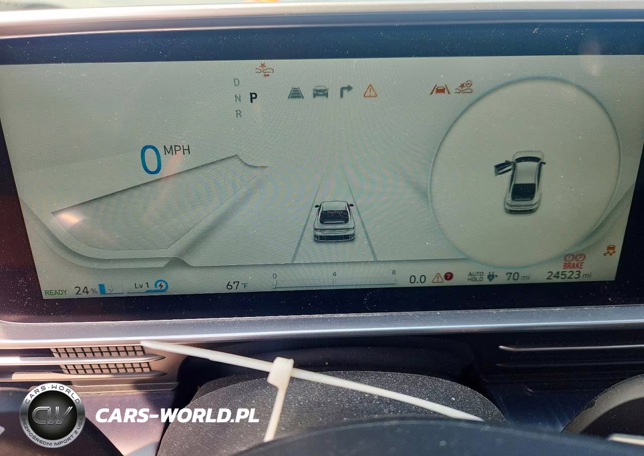 2024 Hyundai Ioniq 6 Sel VIN:KMHM34AC5RA076762 - 9