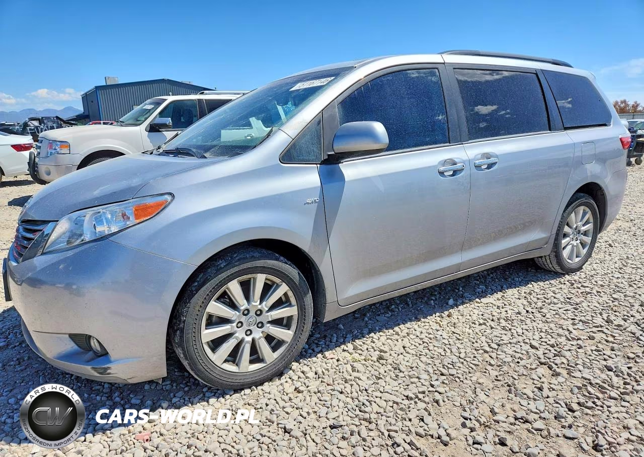 2017 Toyota Sienna Xle Premium 7-Passenger