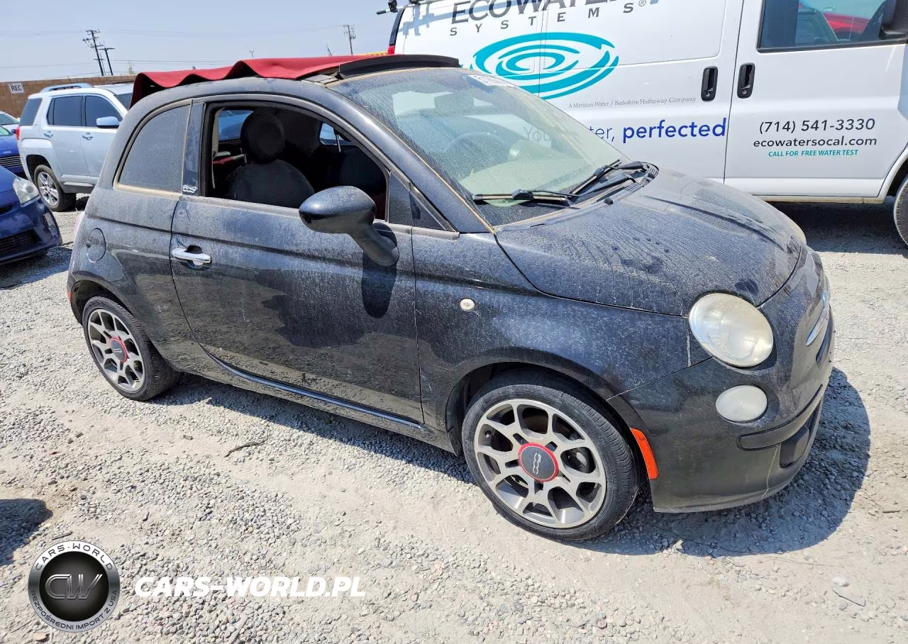 2012 Fiat 500 Pop VIN:3C3CFFDR7CT233571 - 4