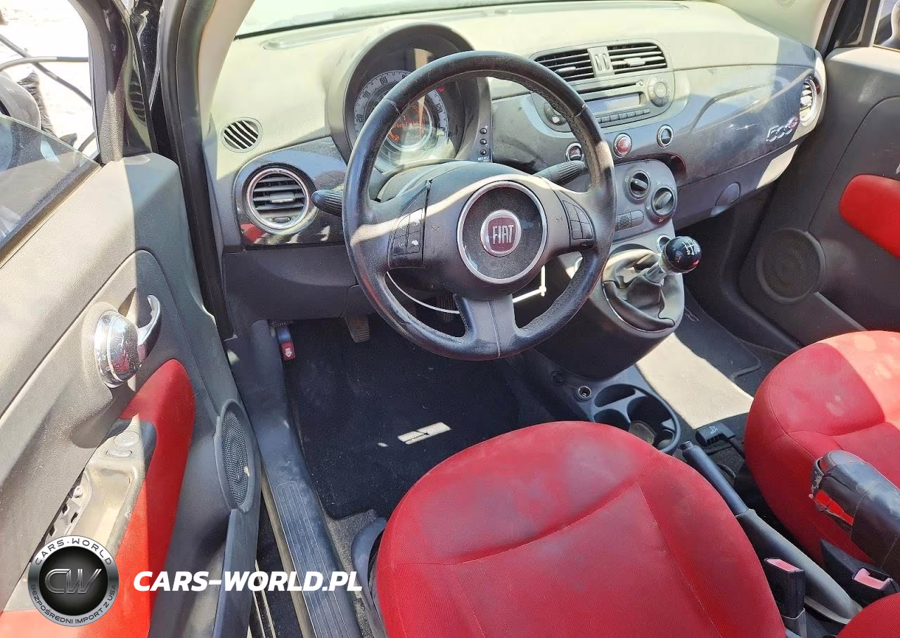 2012 Fiat 500 Pop VIN:3C3CFFDR7CT233571 - 8